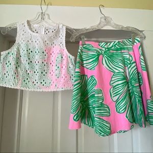 Lilly Pulitzer two piece set.